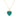 Enamel Heart Locket - Turquoise