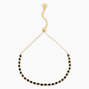 Power Gemstone Brooks Bracelet for Protection in Black Onyx