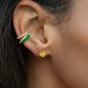 Heartbeat Stud Earrings
