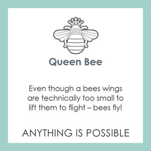 Queen Bee Gold/Alpine White