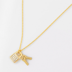 Lock and Key Necklace