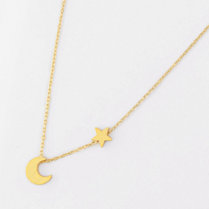 Moon & Star Necklace