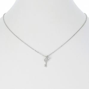 Small Key & Stud Necklace