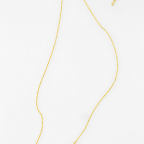 Small Key & Stud Necklace