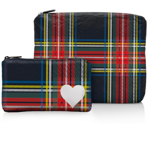 Holiday Plaid Pouches