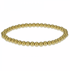 4mm Beaded Stretch Bracelet