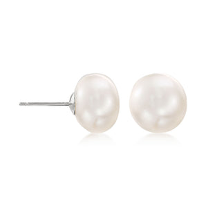 8mm Freshwater Pearl Earrings