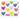 Large Language of Love Hearts Pouch