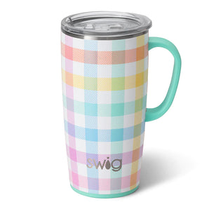 22oz Mug - Pretty in Plaid
